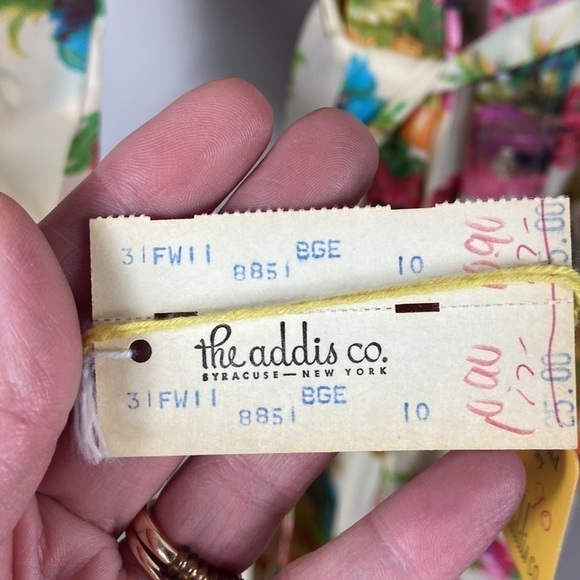 Vintage 60’s Spectator II Floral Shirt Dress Size 10(S) - Picture 8 of 13